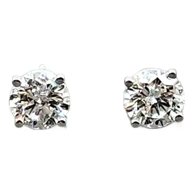 1.45 Ct Diamond Stud Earrings- 2 pieces