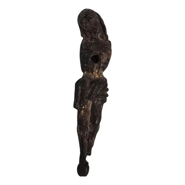 14th-Century Romanesque Christ Figure, 1350s