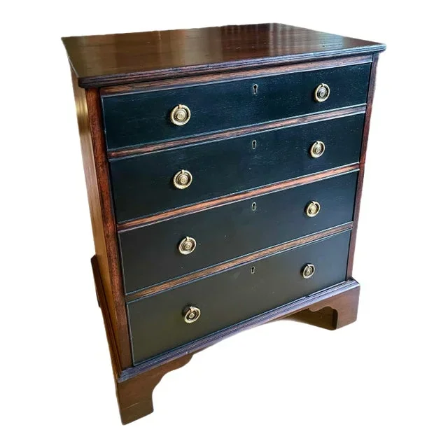 18th C. Georgian Chest as Bar Cabinet