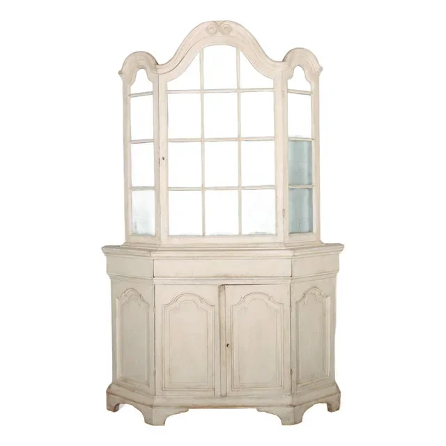 18th Century Dutch Painted Vitrine