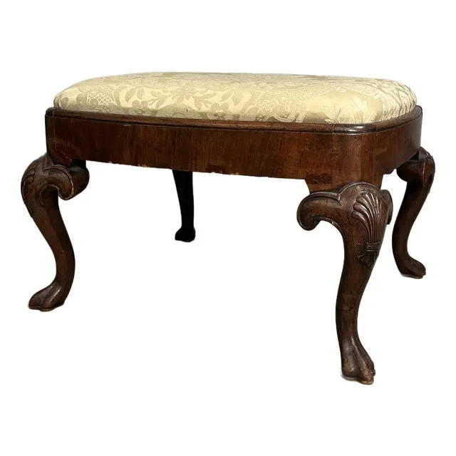 18th Century George II English Stool