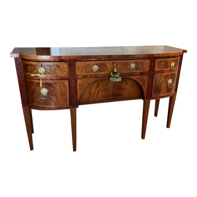 18th Century Sheraton Sideboard With Inlay