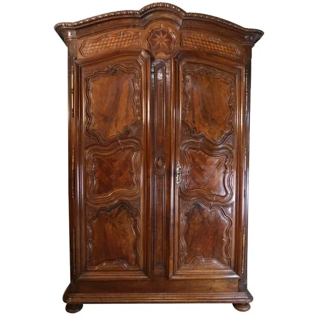18th Century Walnut Wardrobe