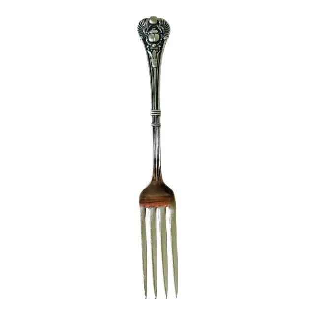 1900’s Antique Egyptian Smith Silver Co. Silver Plate Dinner Fork