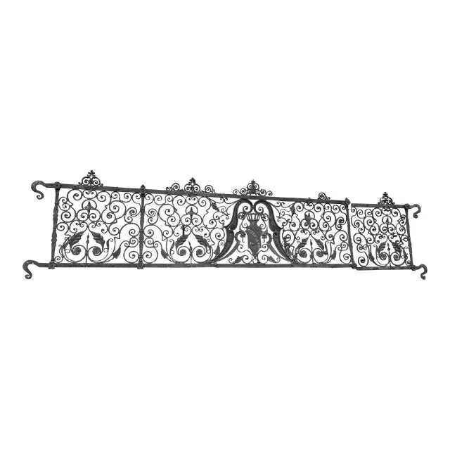 1920s Gothic/Spanish Revival European Dragon Railing