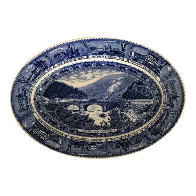 1927 Commemorative Baltimore and Ohio Railroad Platter