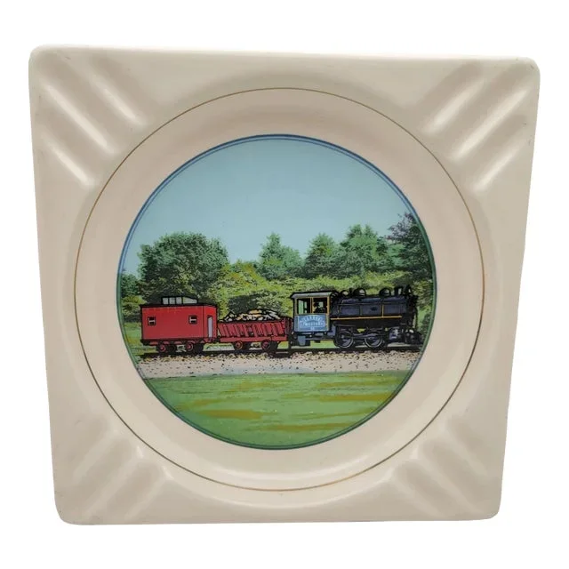 1940’s Train and Caboose Nine Slot Ashtray