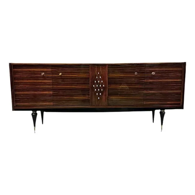 1940s Art Deco Macassar Sideboard or Bar