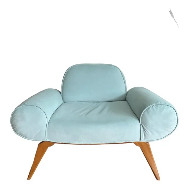 1940s French Royere Style Lounge Chair