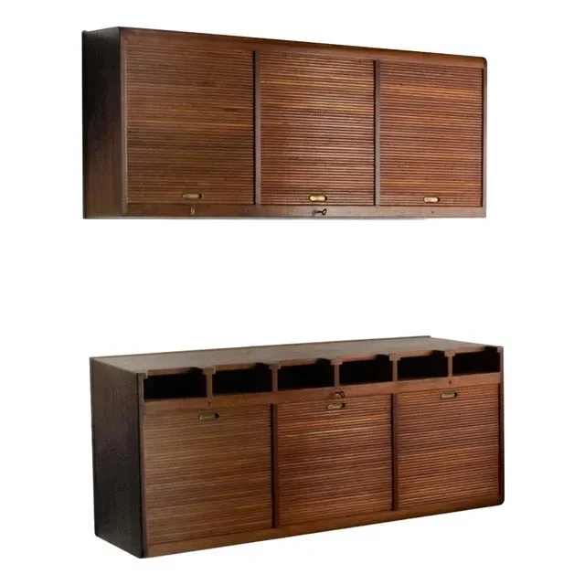 1940s Two-Part Hanging Wall Cabinet by Palle Suenson – 2 Pieces