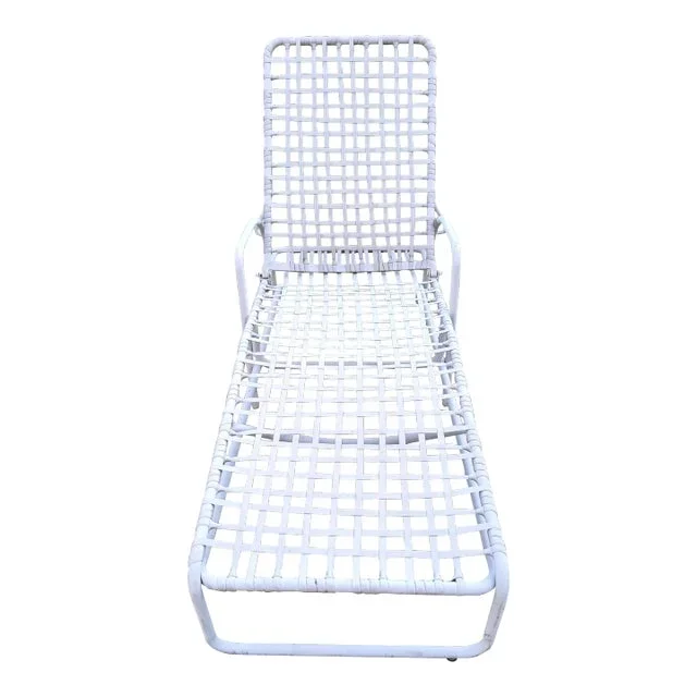 1950s Adjustable Chaise Lounge Chair