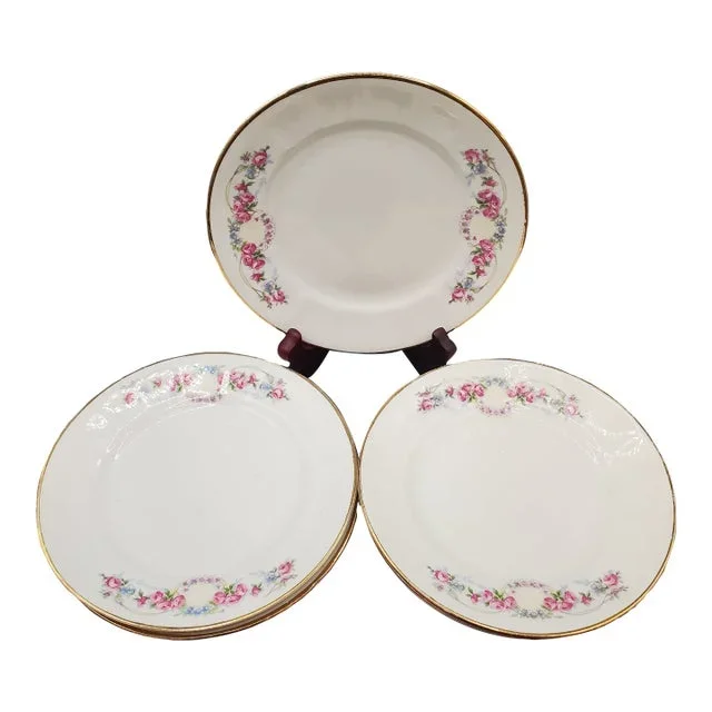 1950s Dessert Plates Limoges Usa- Set of 6