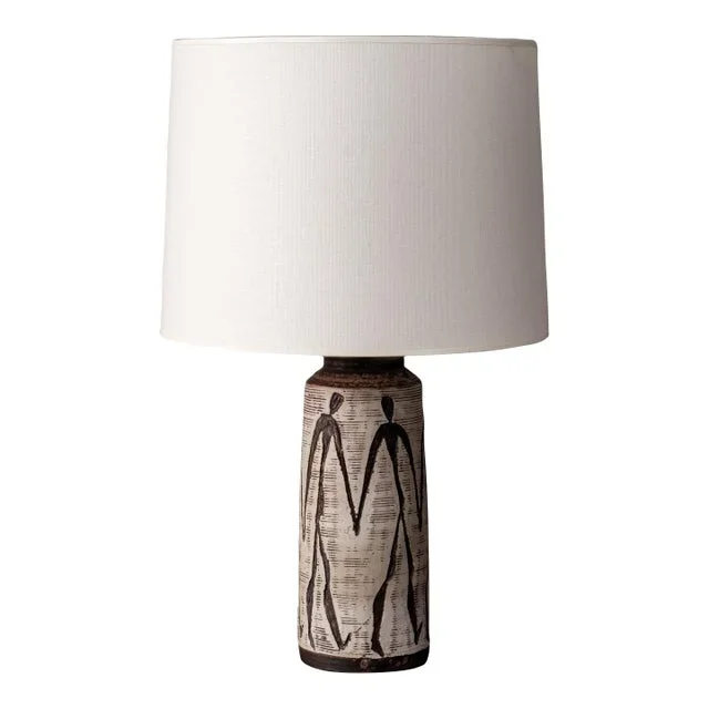 1950s Nancy Wickham Ceramic Table Lamp