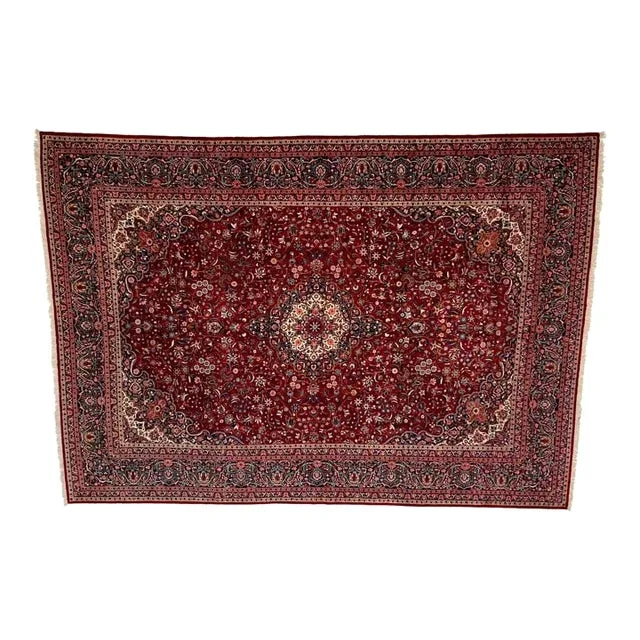 1950s Persian Kashan Dabir 8’7″ X 11’10”