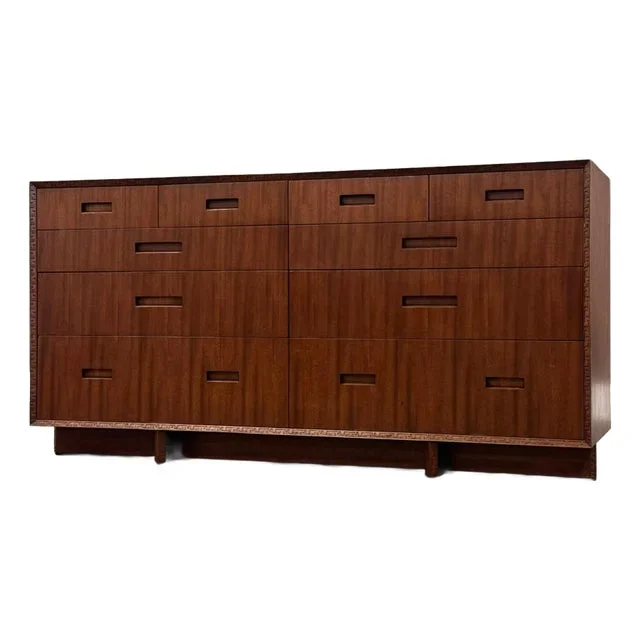 1950s Refinished Frank Lloyd Wright Taliesin Dresser