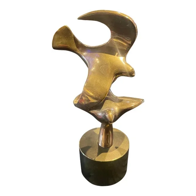 1960s Birds Bronze by Fernando Veiga