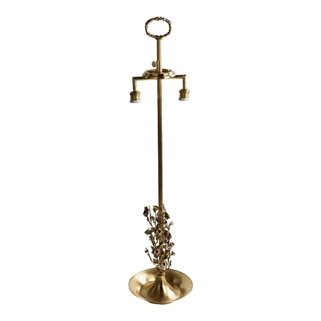 1960s Brass Table Lamp by Valenti