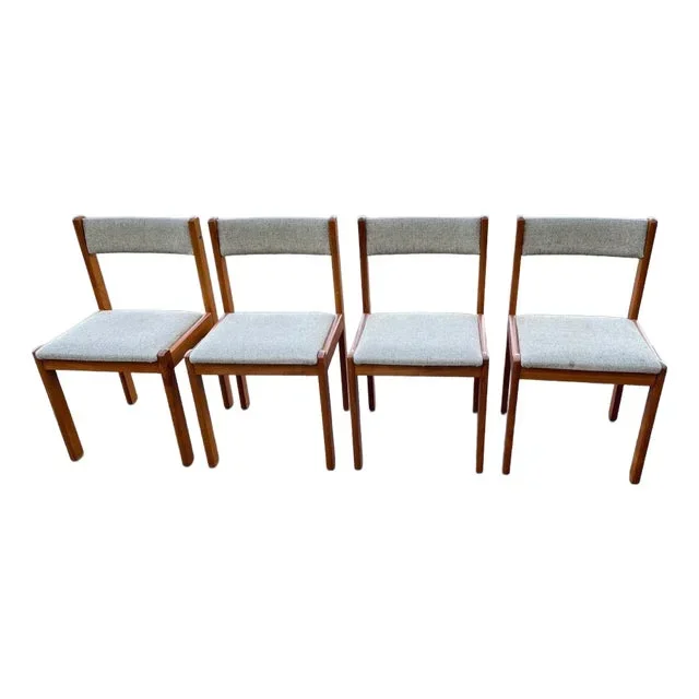 1960s Danish Dining Chairs by Findahl Mobler – Set of 4