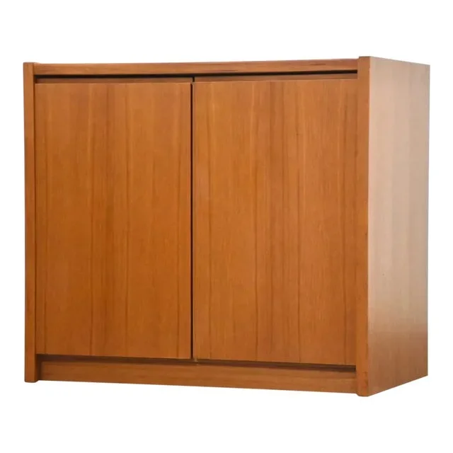 1960s Danish Modern Teak Credenza Cabinet