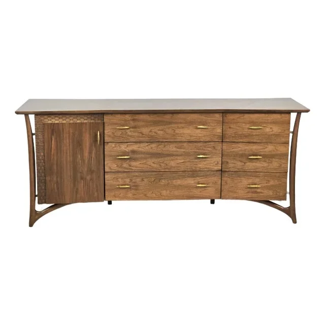1960s Exoskeleton Mid Century Triple Dresser by Piet Hein