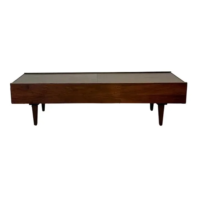 1960s Mid Century Coffee Table With Hidden Storage