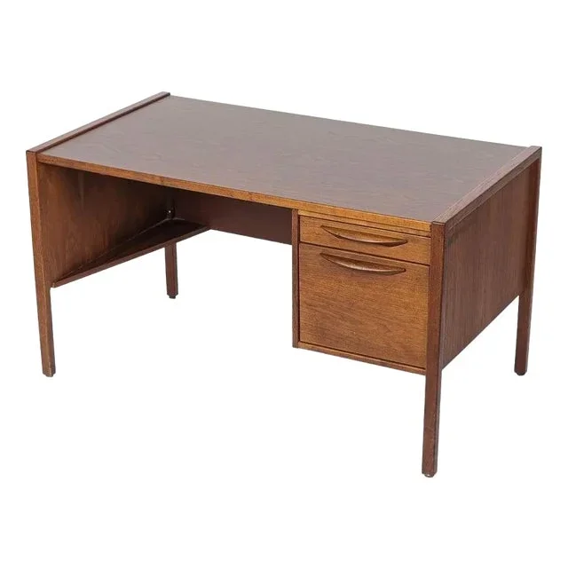 1960s Mid Century Wood and Laminate Desk by Jens Risom