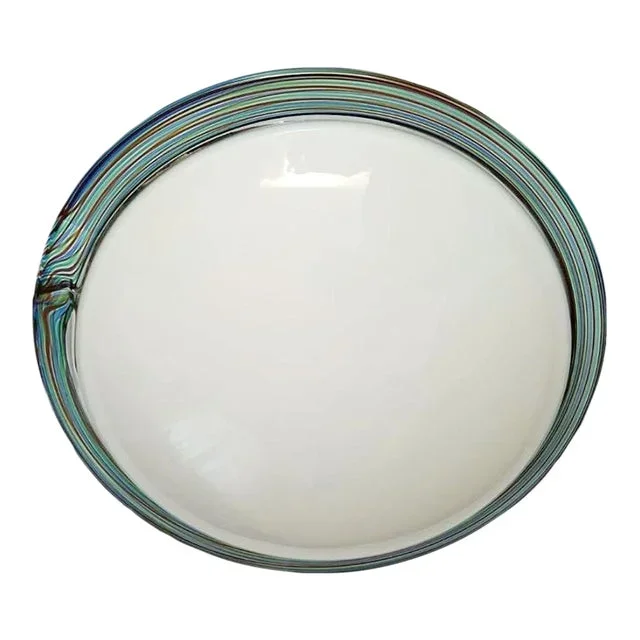 1960s Murano Rainbow Flush Mount