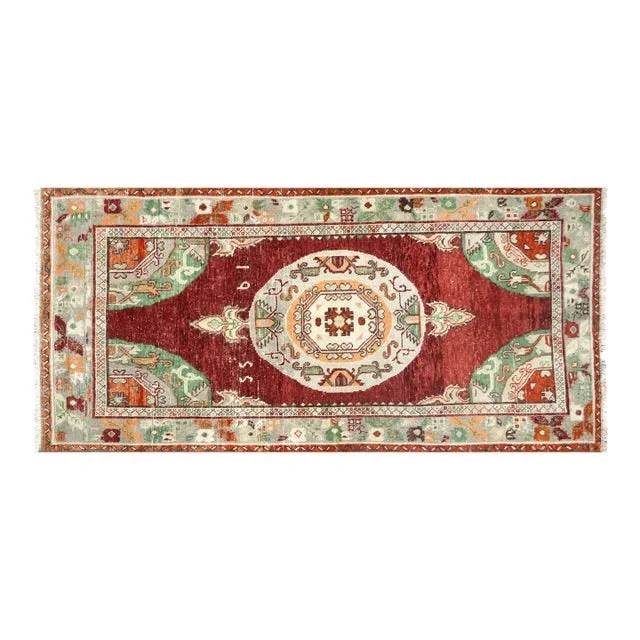 1960s Turkish Oushak Rug