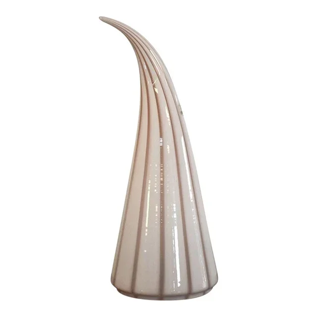 1960s Vetri Murano Glass Table Lamp