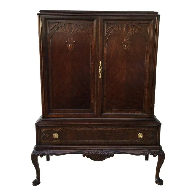 1960s Vintage Cabinet With Mirror Inside