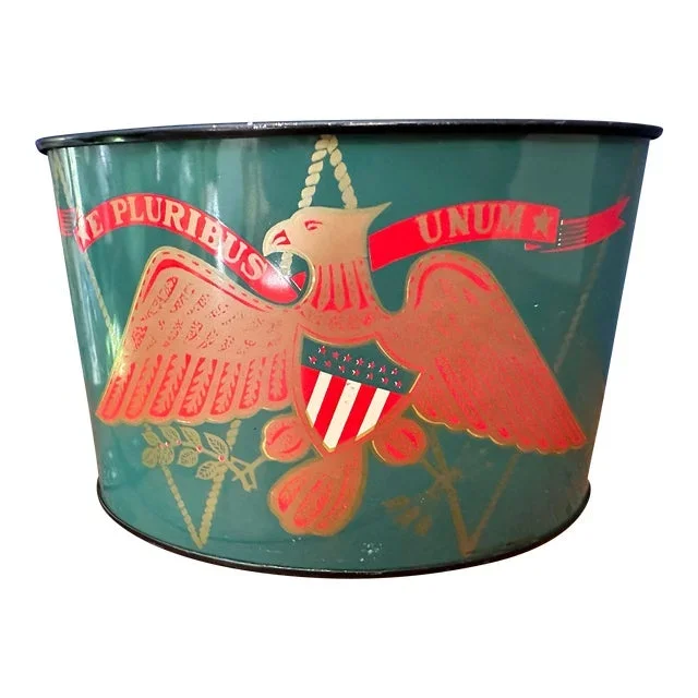 1970’s Federal Style Metal Container