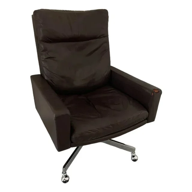 1970s De Sede Leather Executive Chair