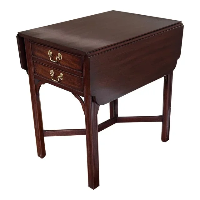 1970s Henkel Harris Drop Side Table