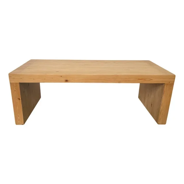 1970s Pine Coffee Table or Bench by Ate Van Apeldoorn for Houtwerk Hattem