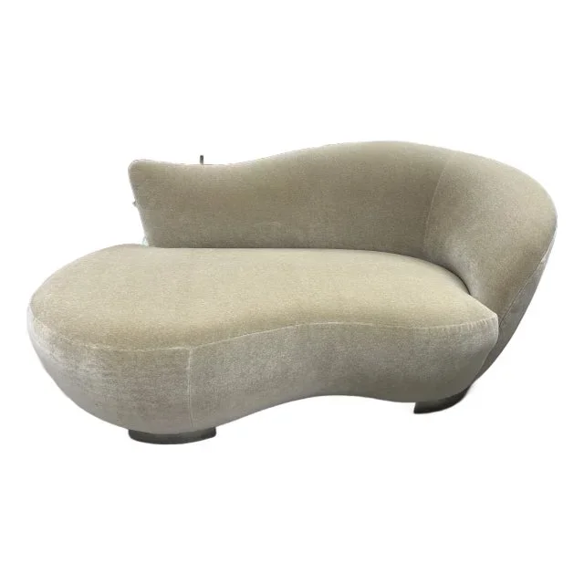 1970s Vladimir Kagan for Directional Attributed Cloud Sofa in Mohair