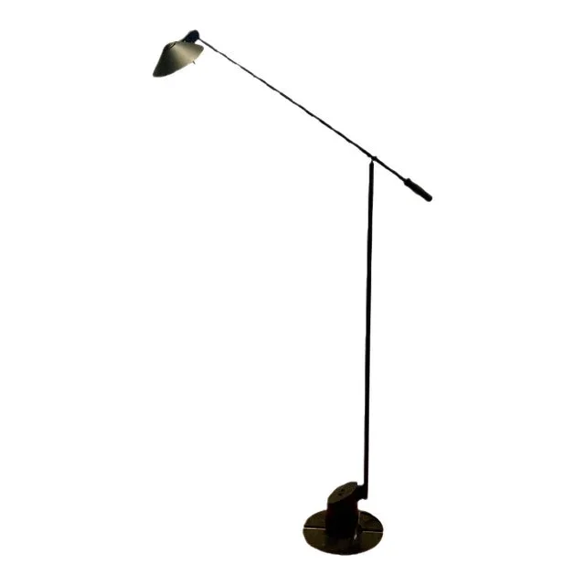 1980’s Feather Floor Lamp by Robert Sonneman for George Kovacs