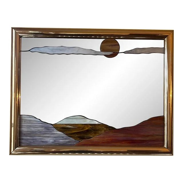 1984 Stained Glass Mirror