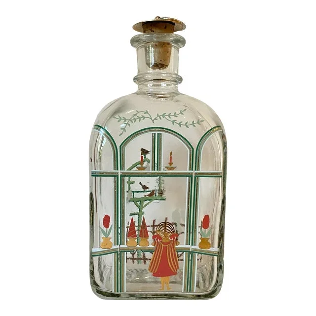 1987 Holmegaard Christmas Decanter