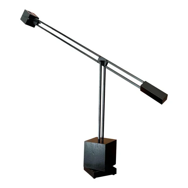 1990s ‘Halocube’ Articulating Task Lamp by Emdyne