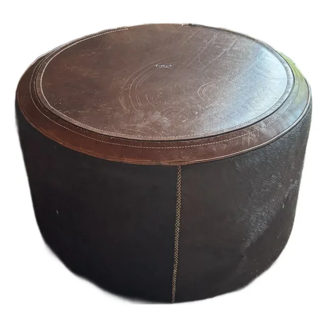 1990s Henry Beguelin Ottoman/Footstool