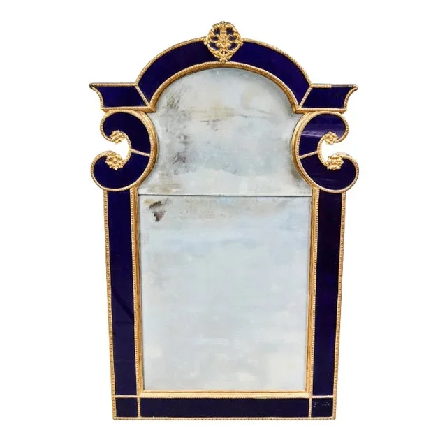19th Century, Baltic Wall Mirror