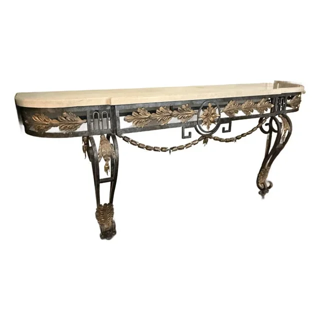 19th Century Baroque Wall Mount Console