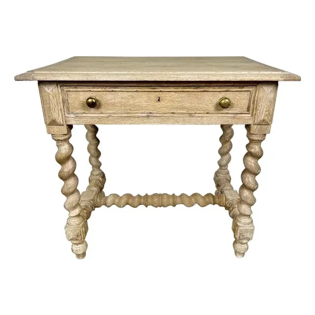 19th Century Jacobean Style Table With Drawer