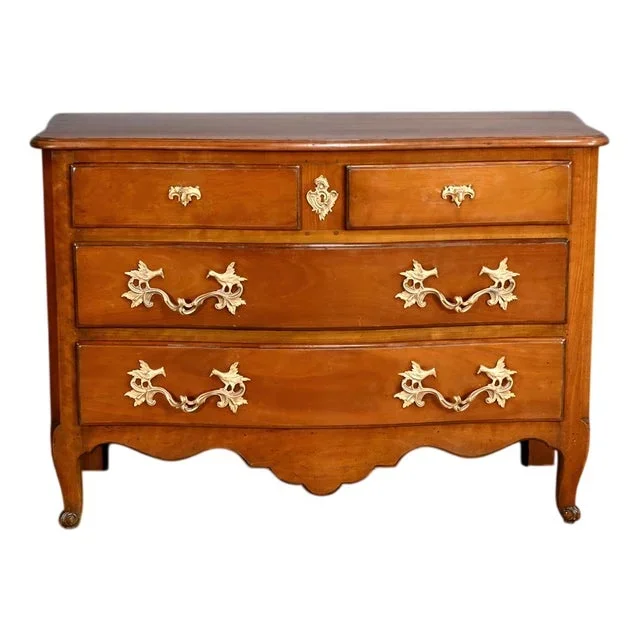 1st Part 20th Century Cherrywood Chest of Drawers from A.Mailfert