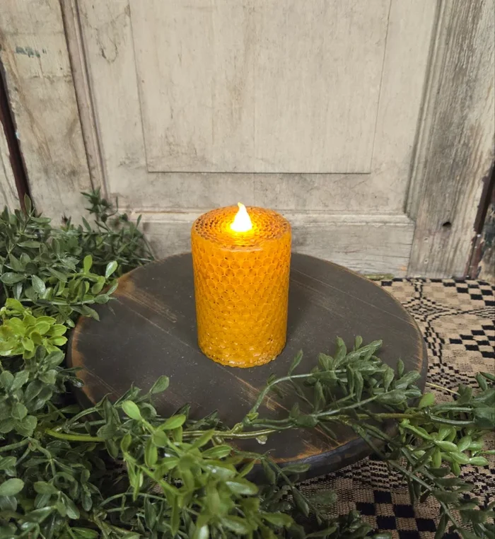 2″ x 3″ Mustard Honeycomb Pillar