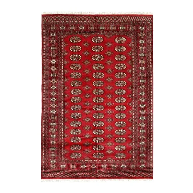 2020s Fine Hand Knotted Bokhara Rug