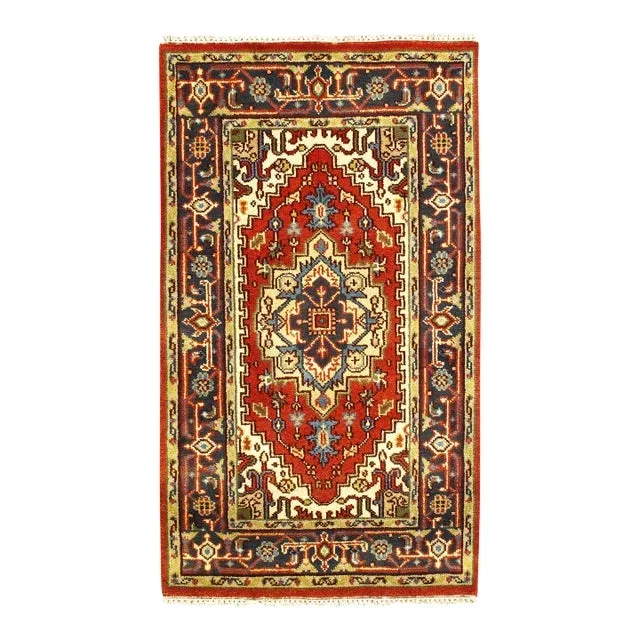 2020s Fine Hand Knotted Persain Serapi Design