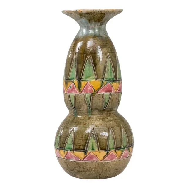 20th Century Belgian Ceramic Vase