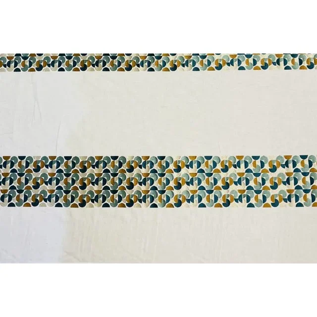 3/4 Yard of Casamance Balanchine Orage/Celadon