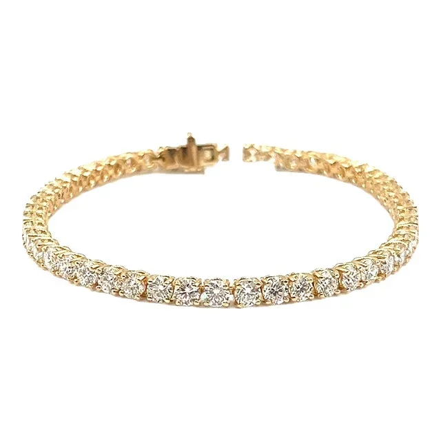 7.93 Ct Diamond Tennis Bracelet